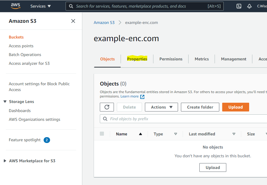 aws console